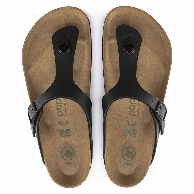 Gizeh Birkenstock Papillio Platforme Vegan Birko Flor Damske Čierne | SK 97ZUT